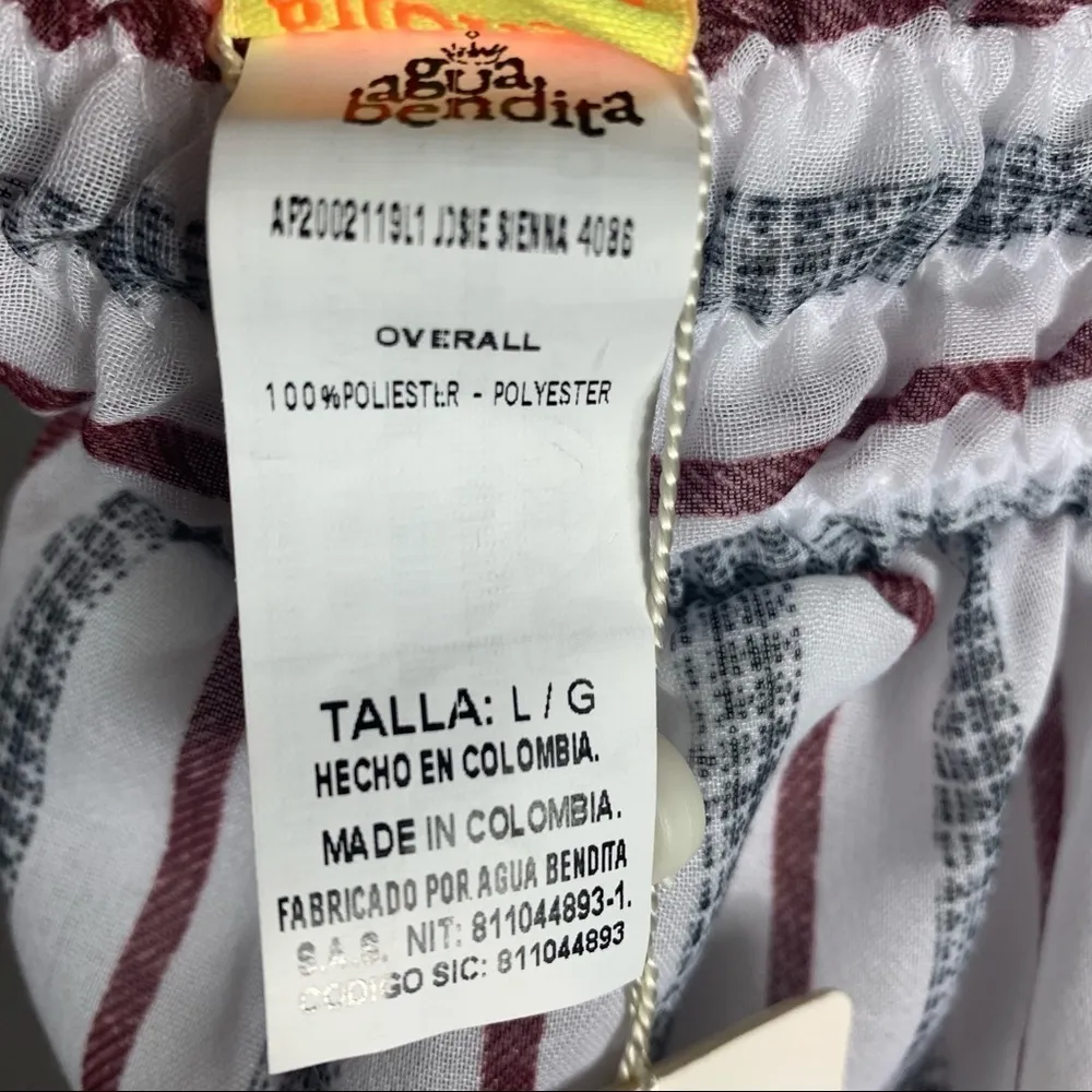 Agua Bendita Josie Halter jumper Size Large - Image 7