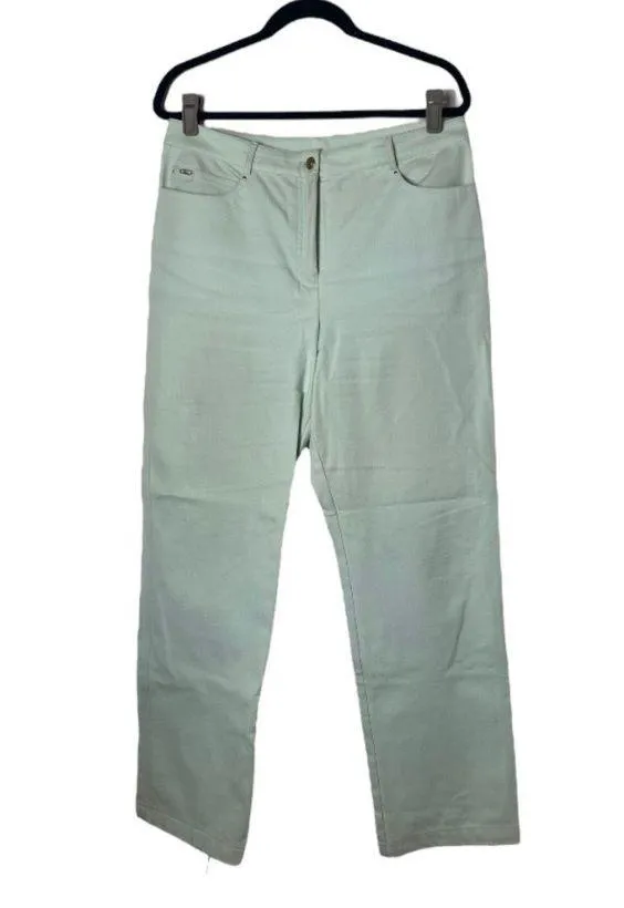 St. John Sport SZ 12 High-Rise Wide Leg Pants - Image 8