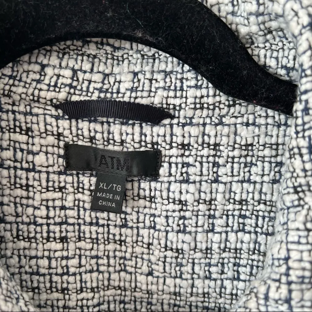 ATM Anthony Thomas‎ melillo tweed cropped shacket Size XL - Image 4