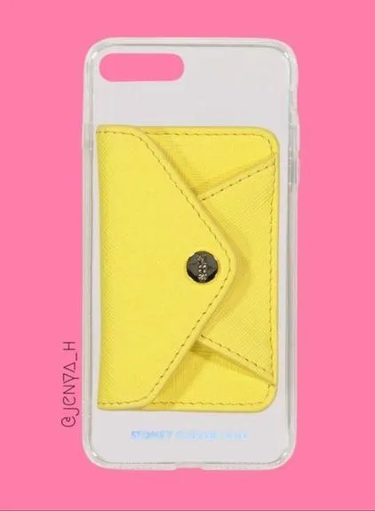 New Stoney Clover Lane Yellow ENVELOPE CELL-PHONE POCKET - Image 2