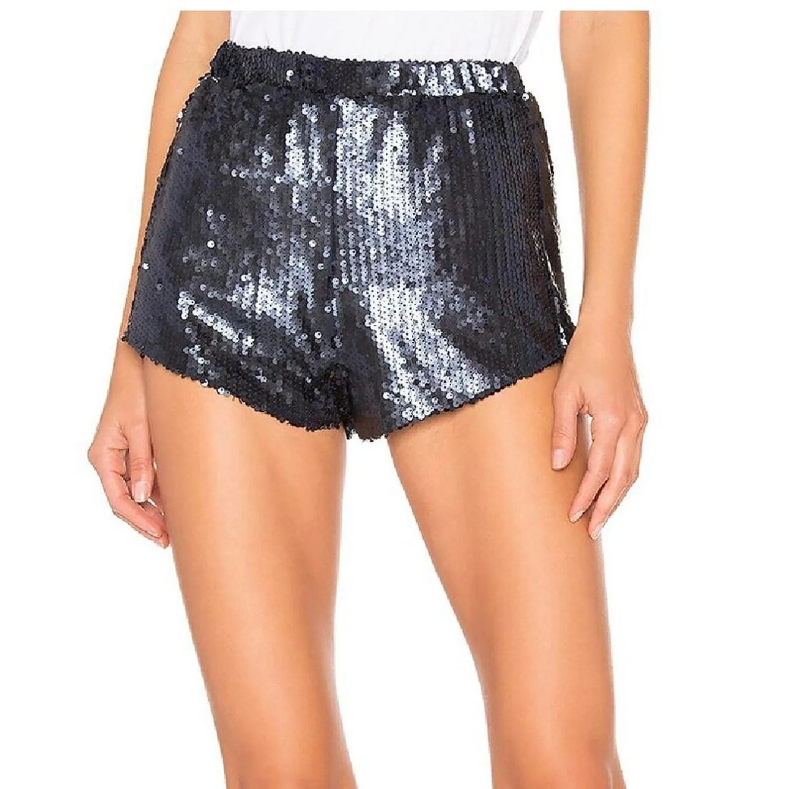 Jaded London Revolve sequin micro shorts - Image 2