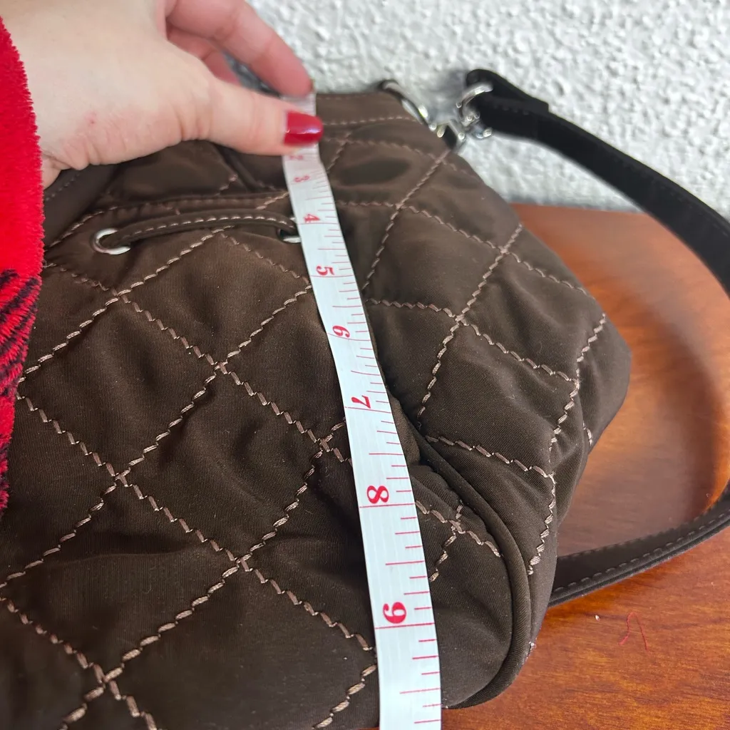 Vera Bradley Handbag quilted espresso microfiber - Image 4