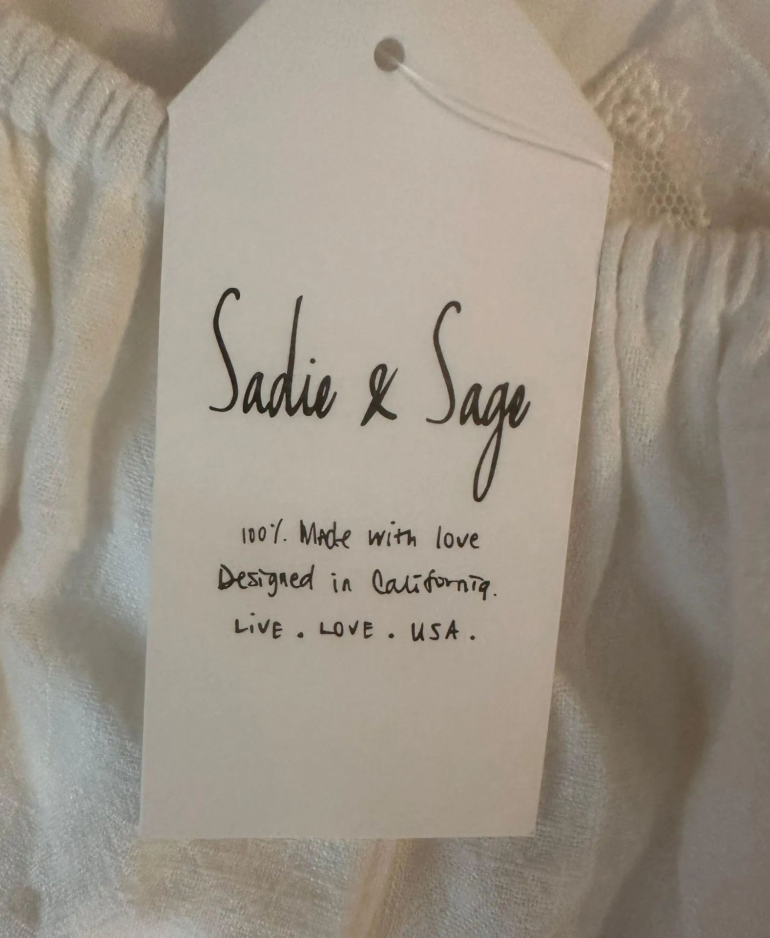 Sadie and Sage White Dress - Image 4
