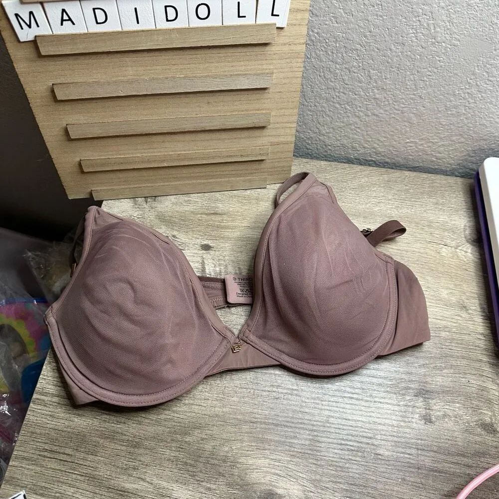 Thirdlove 34D Contour Plunge Lace Bra - Image 2