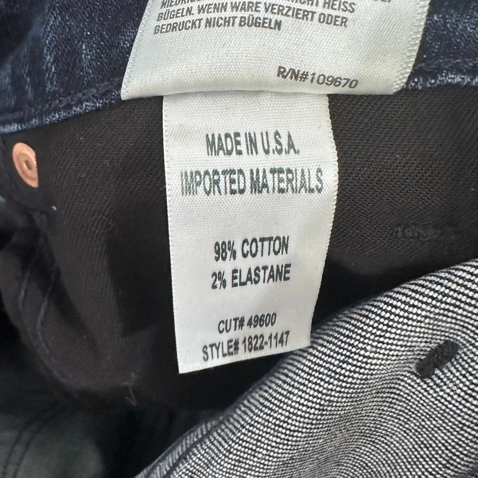 Citizens of Humanity Womens Jeans Flare Split Hem Dark Wash‎ 29 1822-1147 Cotton - Image 6