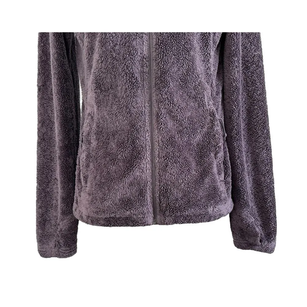 THE NORTH FACE Women's Sherpa Fleece Zip Up Hooded Jacket Coat Thumb Holes Sz XS - Image 5