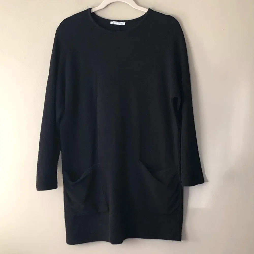 ZARA | Oversized Textured Tunic Shift Dress - Image 3