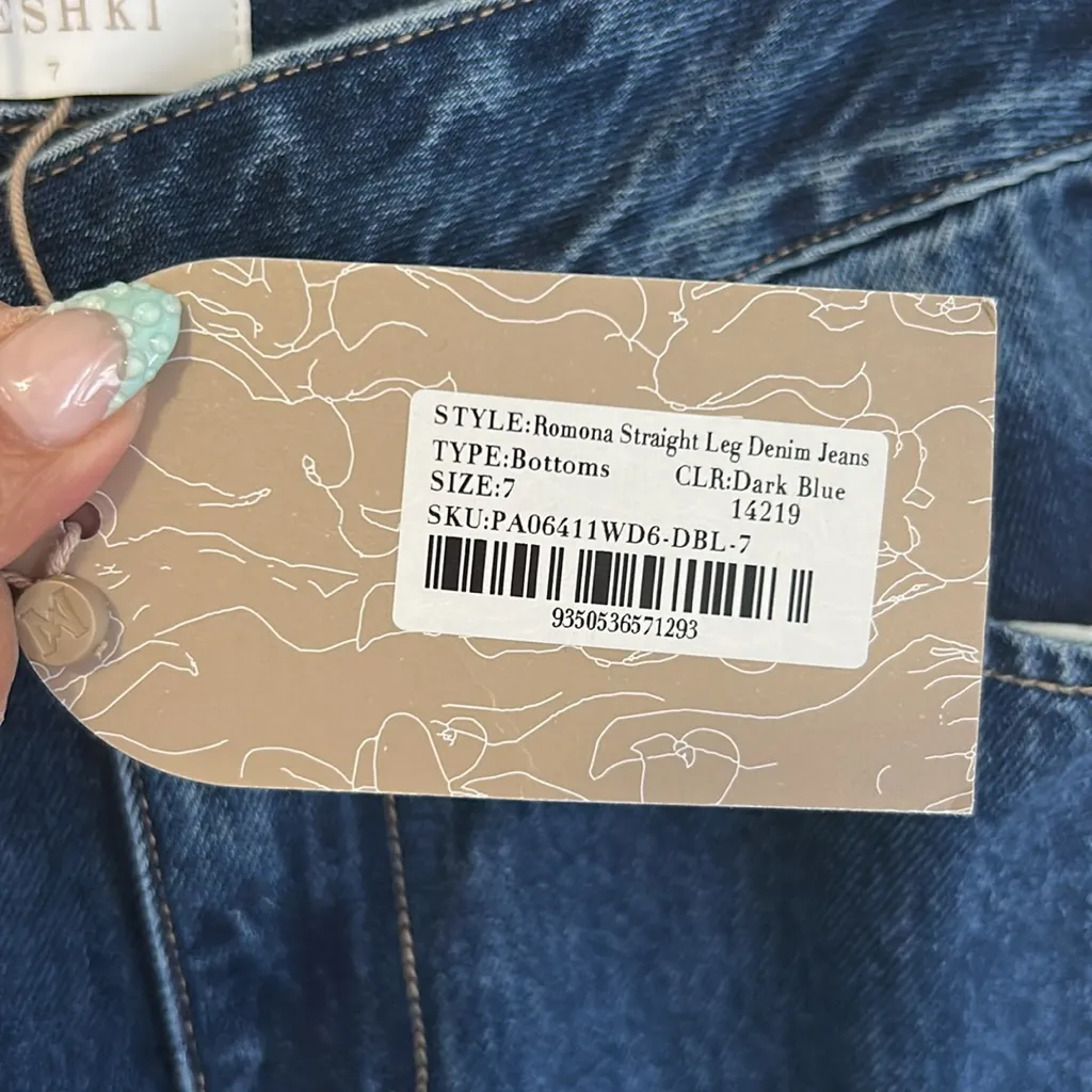 Meshki Romona Straight Leg Jeans - Image 7