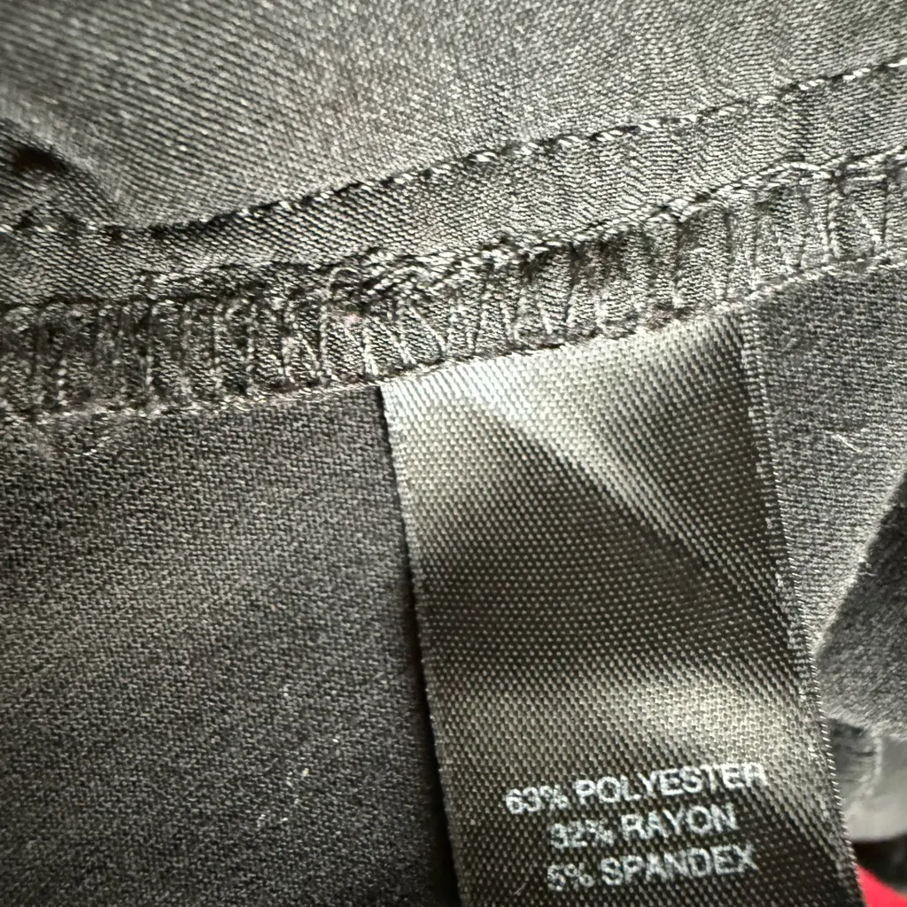 White House Black Market Black Straight LECAGY 4 Small  MODERN BOOT - Image 5