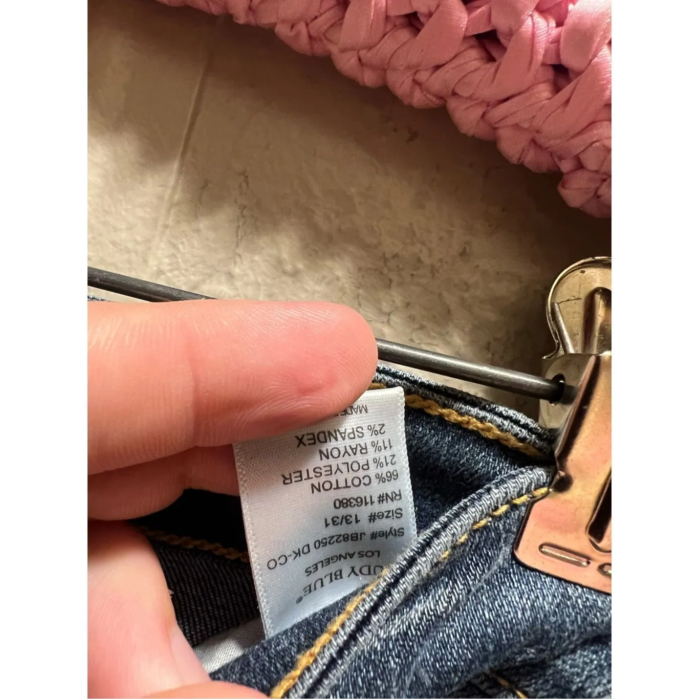 Judy Blue Skinny Fit Capri Jeans Woman’s Size 31 - Image 8