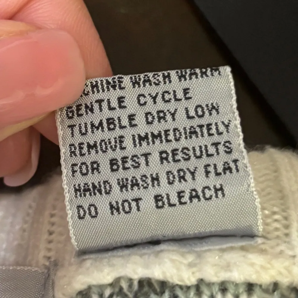 VINTAGE CREW NECK SWEATER 80’s PREP GEOMETRIC DESIGN STYLISH ACADEMIA Blue Size L - Image 6