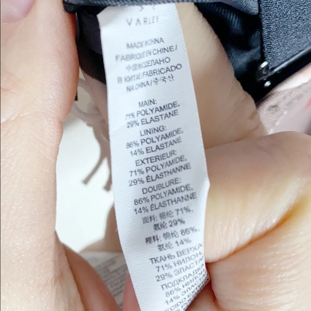 Varley Zion Camo Bromley sports bra size XS - Image 5