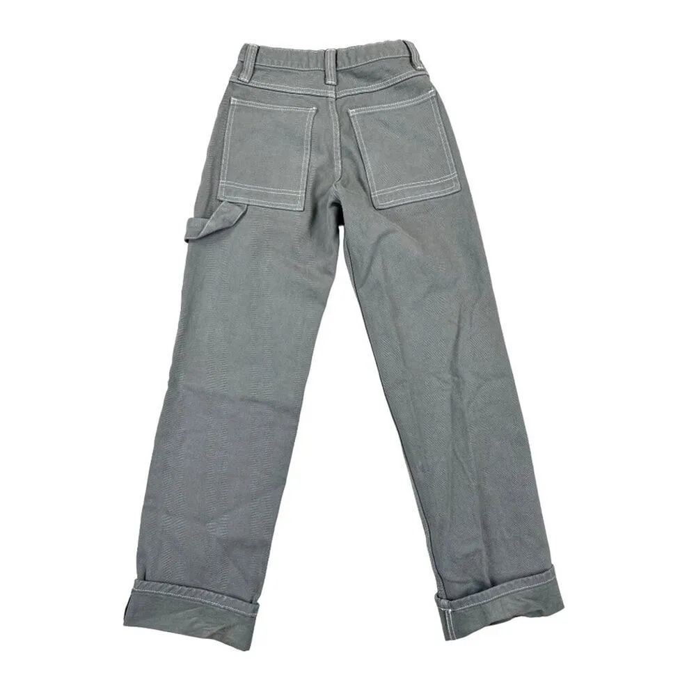 Brandy Melville - J Galt Carpenter Pants in Gray - Image 2