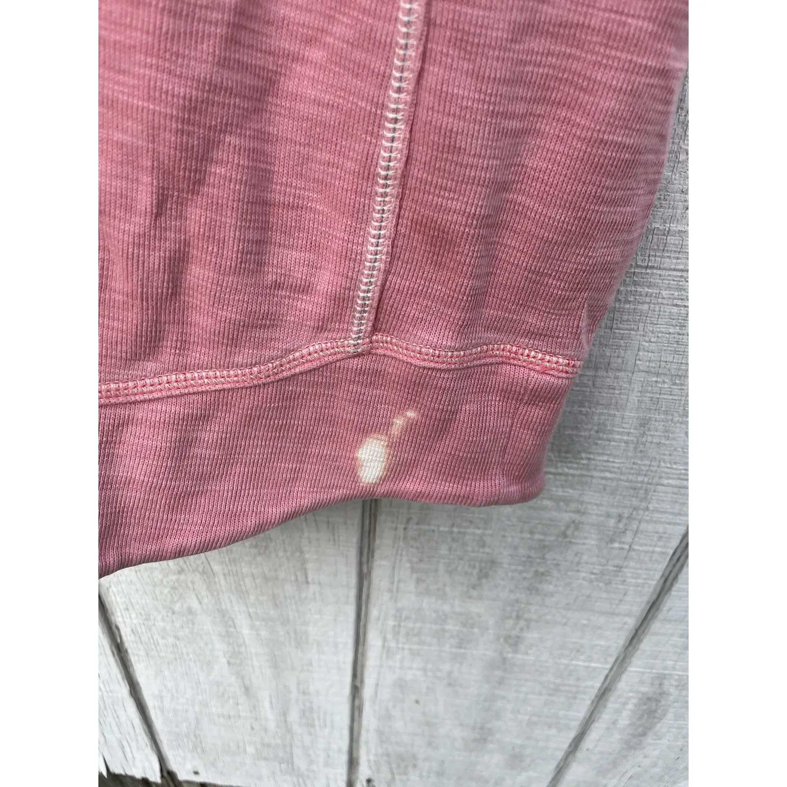 Tommy Bahama Solid Pink Shirt Dress Shortsleeved Summer Quarter Zip Top Small - Image 2