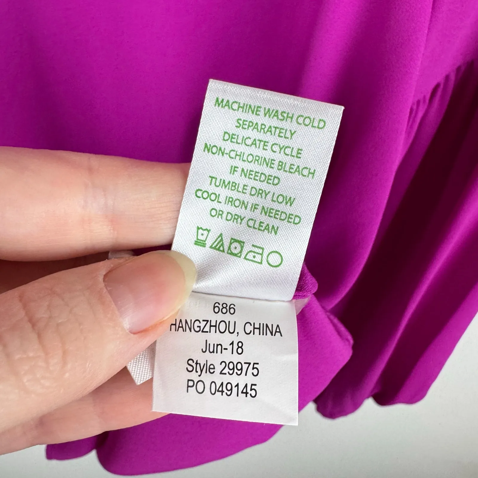 Lilly Pulitzer Womens Charleigh Top in Fucsia Pink Sz XXS Lightweight Preppy‎ - Image 10