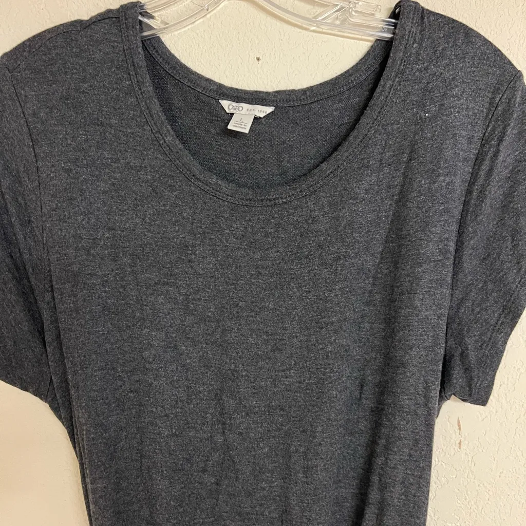 Dark gray Maxi Dress modal spandex dress large - Image 3