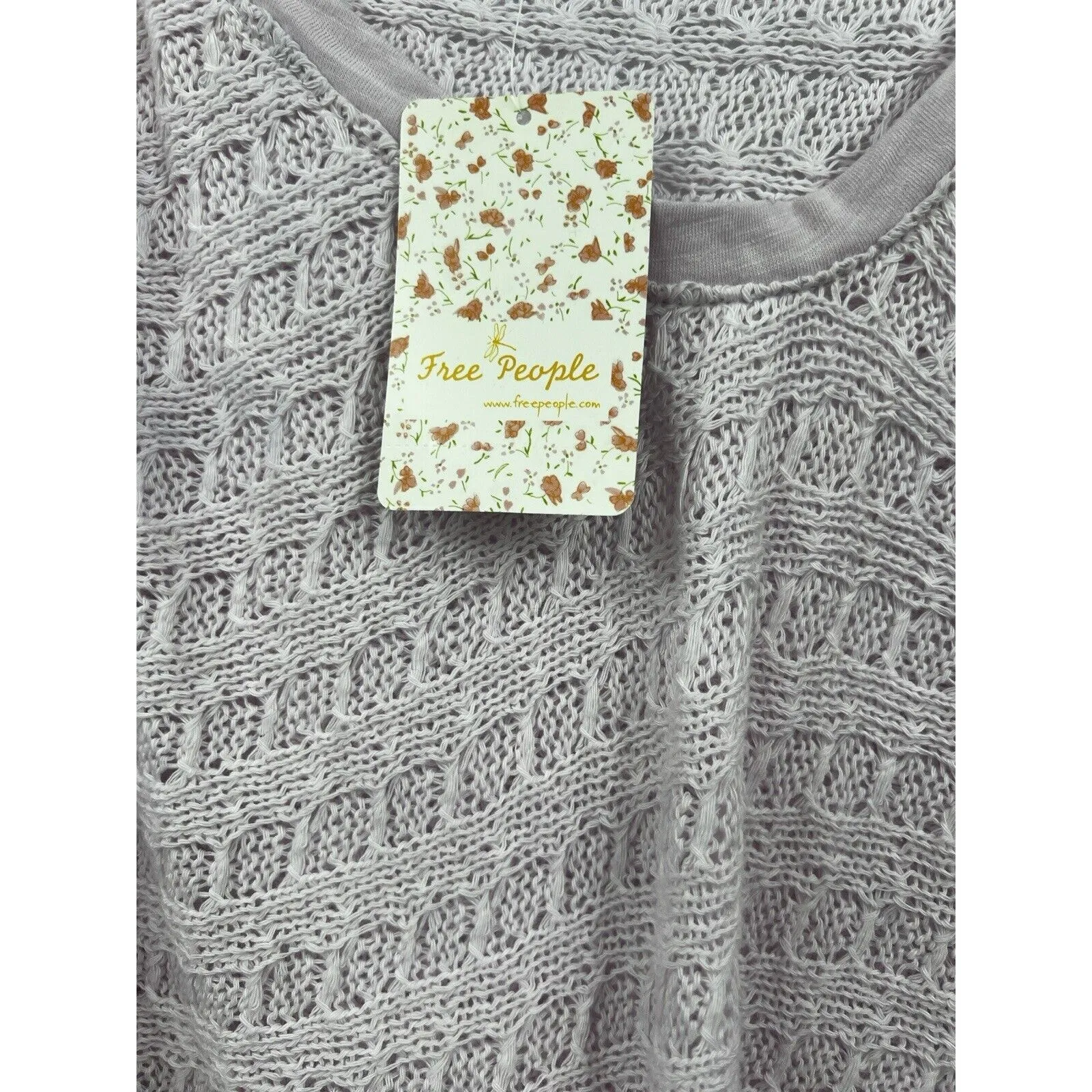 Free People Sweater‎ Womens Thien's Dolman Sleeve Pink V- Neck Size X-Small - Image 4