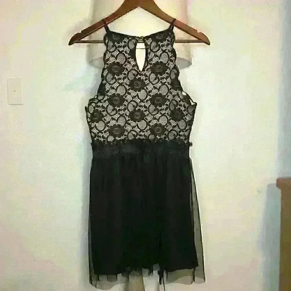 Speechless black lace cocktail‎ dress Sz Medium - Image 7