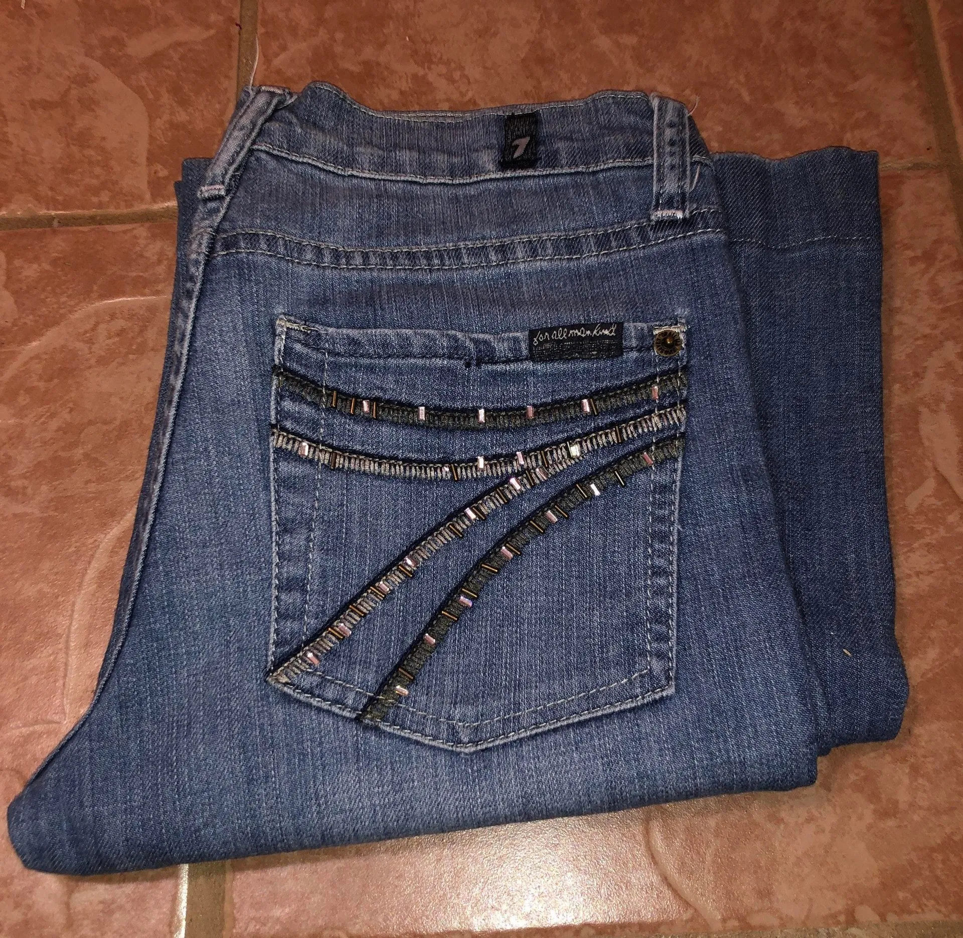 7 For All Mankind dojo jeans !!  - Image 3