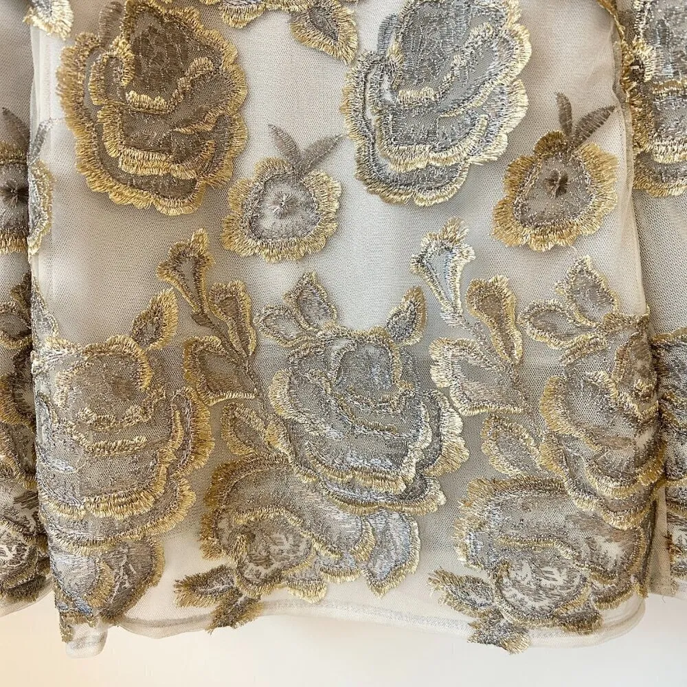 BHLDN Hitherto Eleanor Midi Lace Dress Size 6 - Image 6