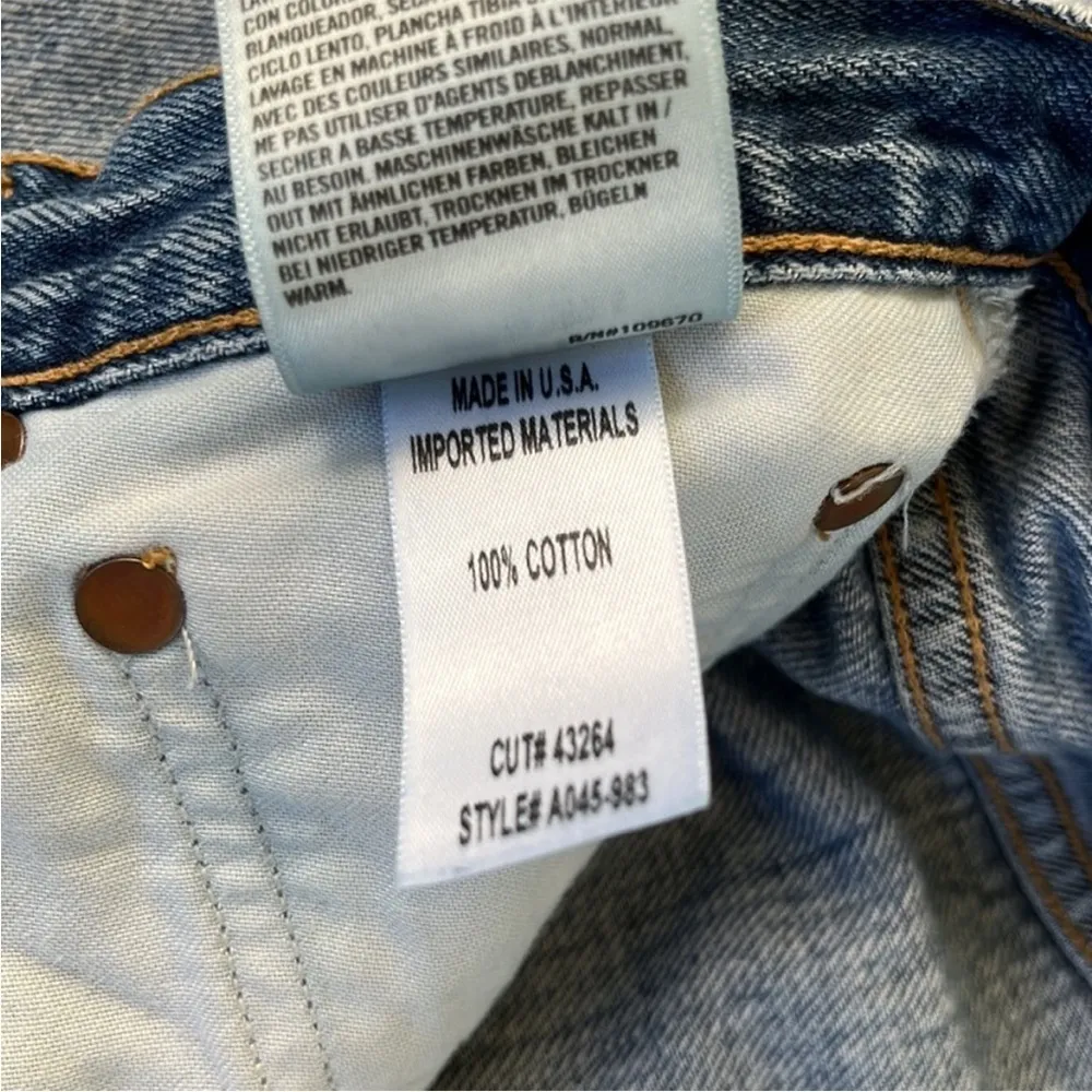 EUC AGOLDE Jamie High Rise Jeans Size 25 - Image 6