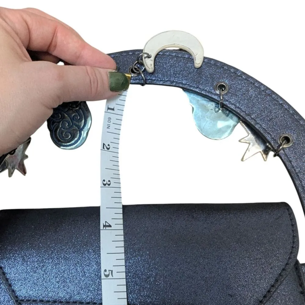 New Danielle Nicole Disney Aladdin & Jasmine Whole New World Crossbody Purse Bag Blue - Image 11