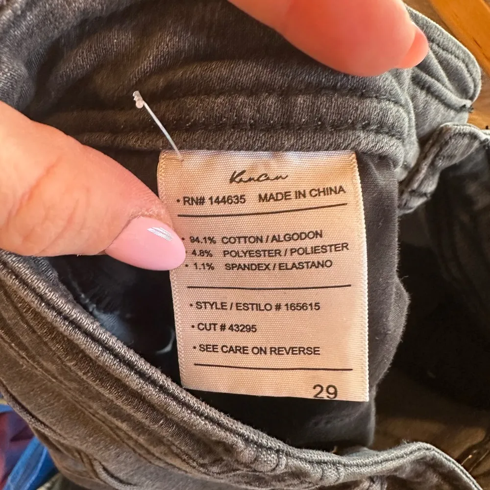 KanCan Skinny High Rise Black Jean - Image 5