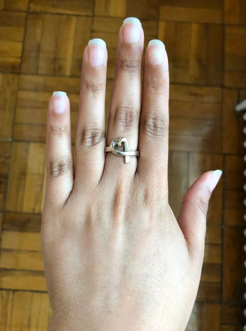 Tiffany & Co. Open Heart Ring - Image 3
