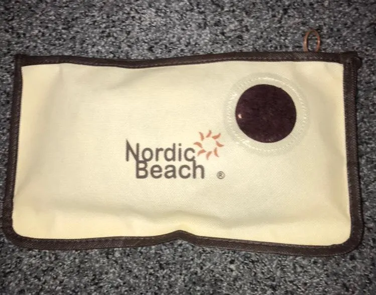 chocolate cherry nordic beach head wrap - Image 4