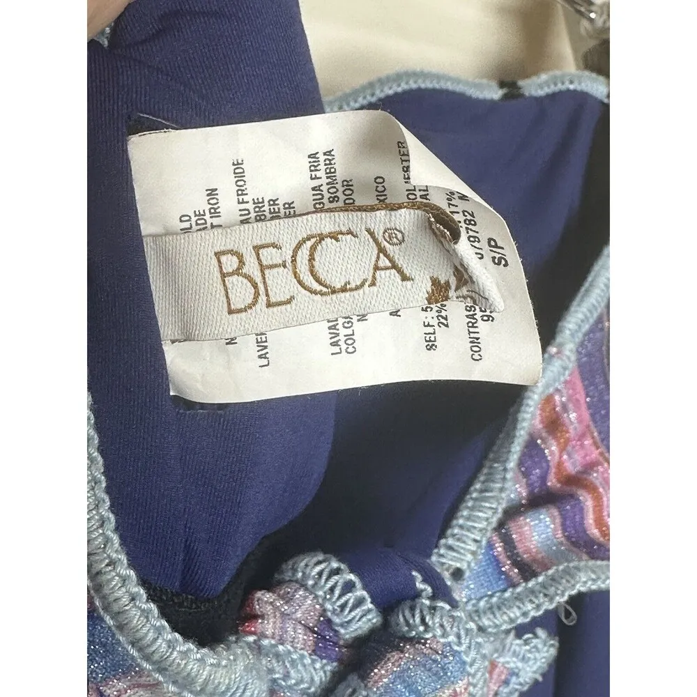 Becca Rebecca Virtue South Coast Arabella Asymmetrical One-Piece Size Small NEW - Image 6