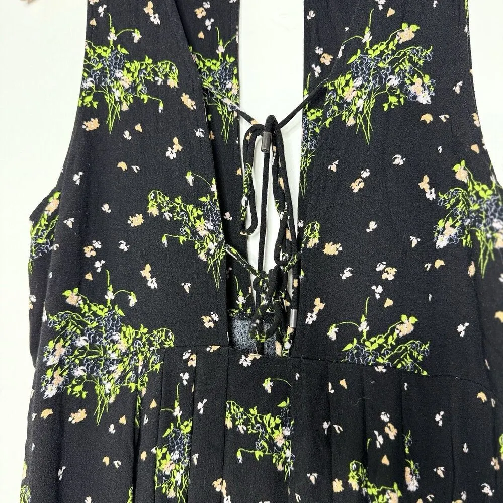 Free People Lovely Printed Tie Tunic boho country sleeveless festival women S - Image 7