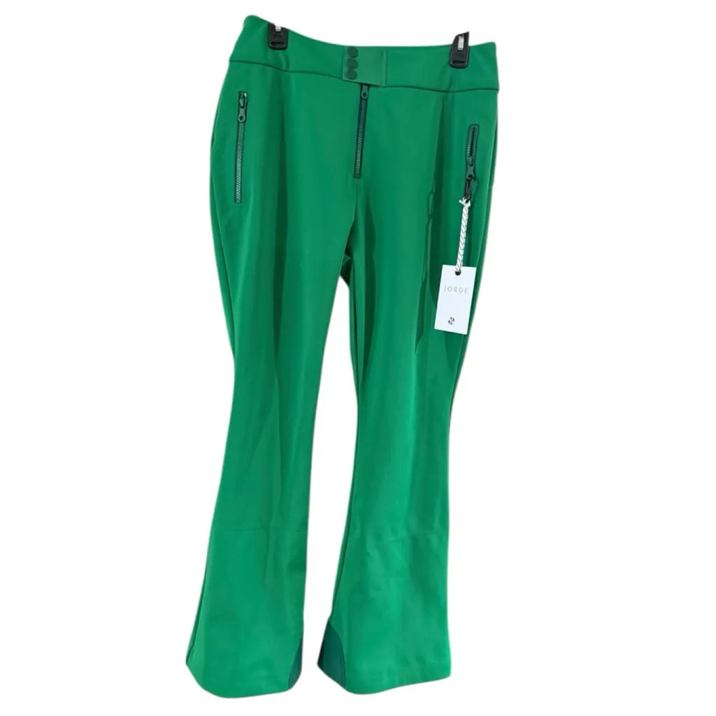 Women's Jorde ski Green Boot Cut & Flare Pants XL - Image 11