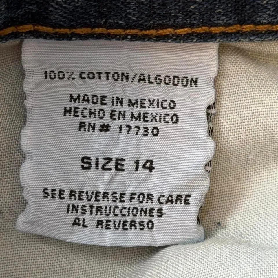 Vintage 90's Cherokee Relaxed Fit High Rise Dark Wash‎ Jeans - Image 5