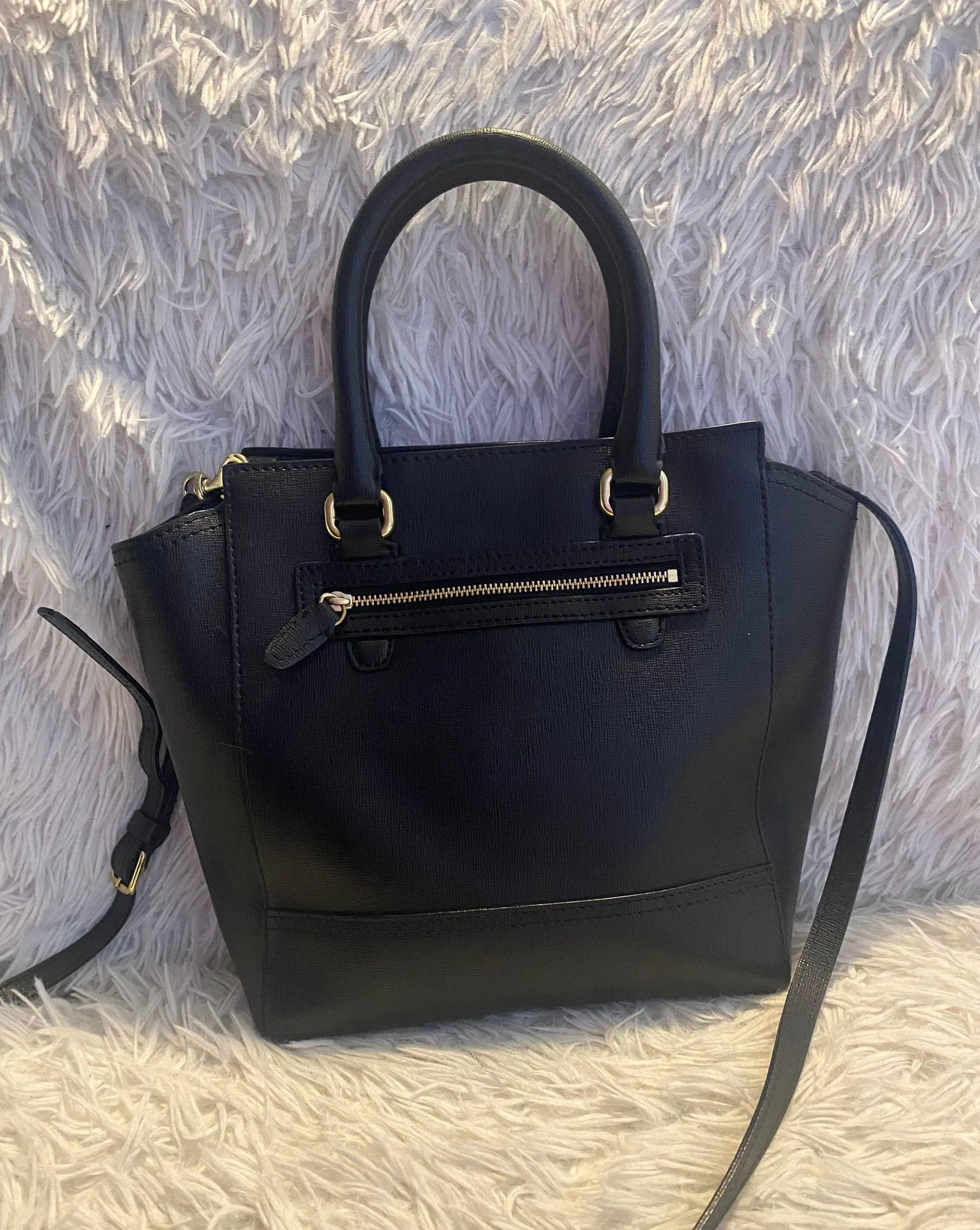 Coach Saffiano Mini Crossbody - Image 3