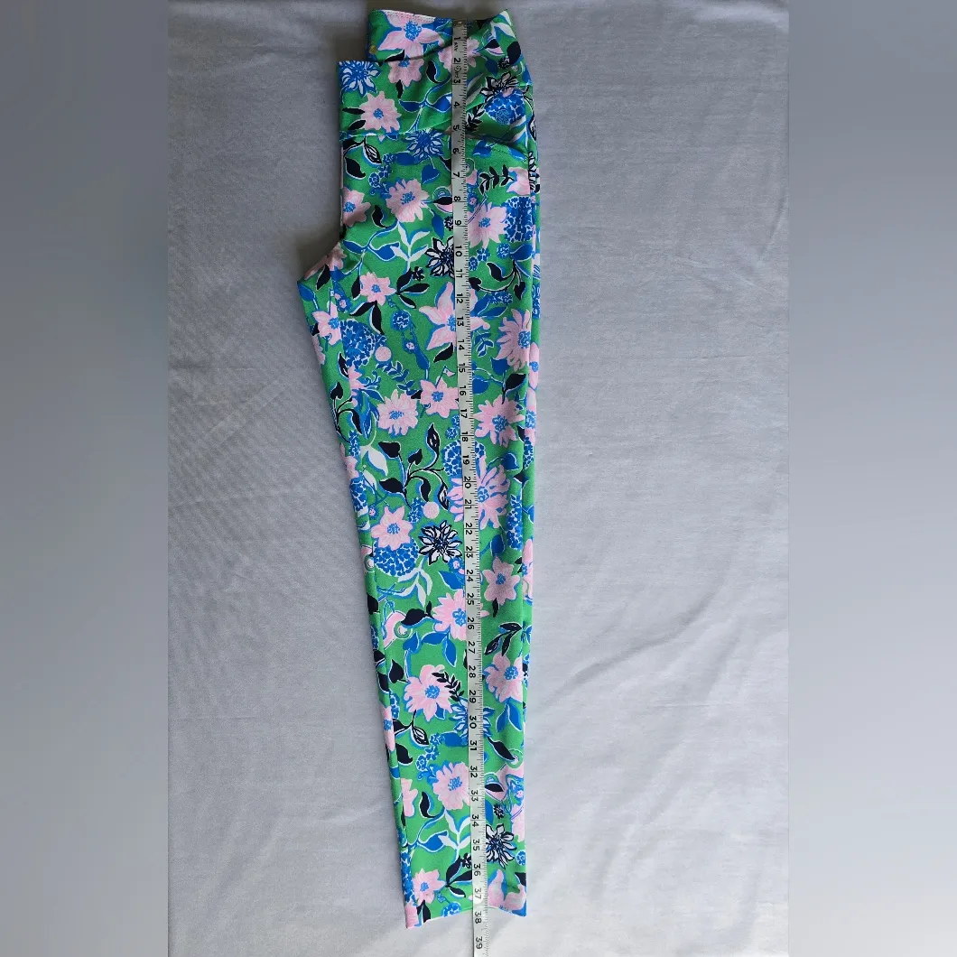 Lilly Pulitzer‎ Luxletic Corso Pant UPF 50+ Spearmint Golf Till You Drop Size 4 - Image 11