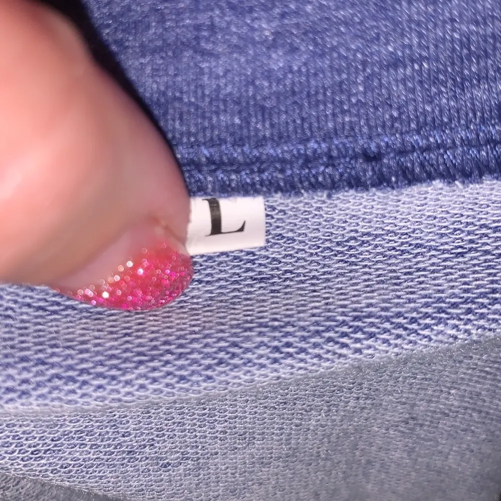 Blue dragonfly Faith pullover sweatshirt Size L - Image 7