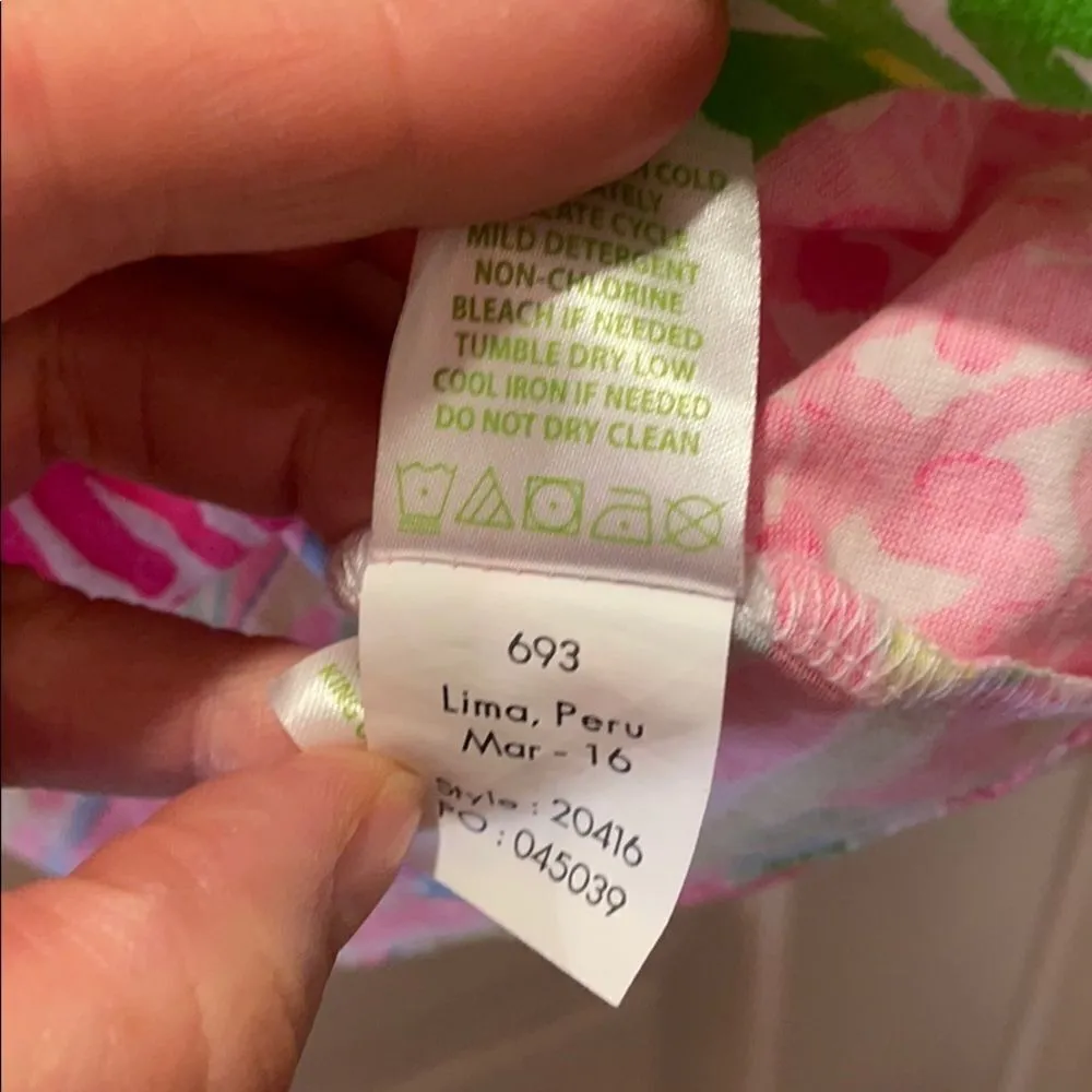 Lilly Pulitzer Brewster Lovers Coral Dress - Image 5