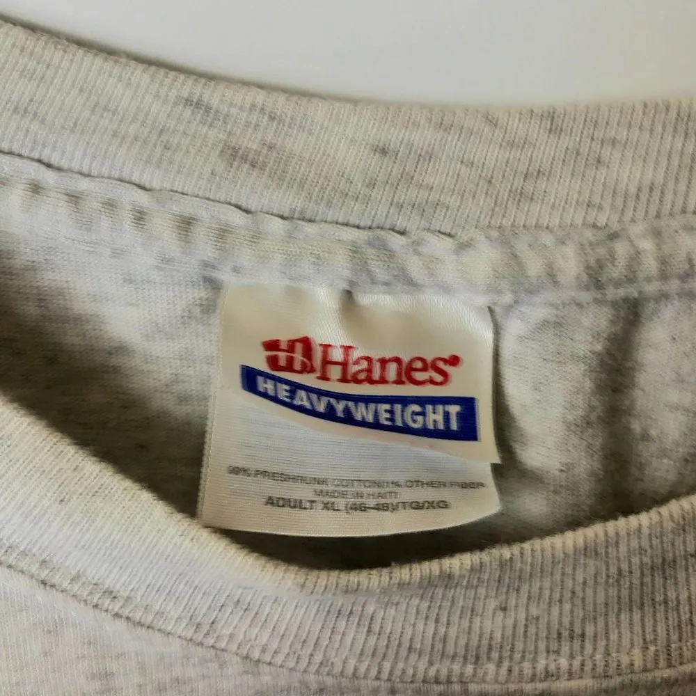 Vintage Y2K Power Speed Victory T Shirt Cream XL Extra Large NASCAR Racing Solid - Image 4