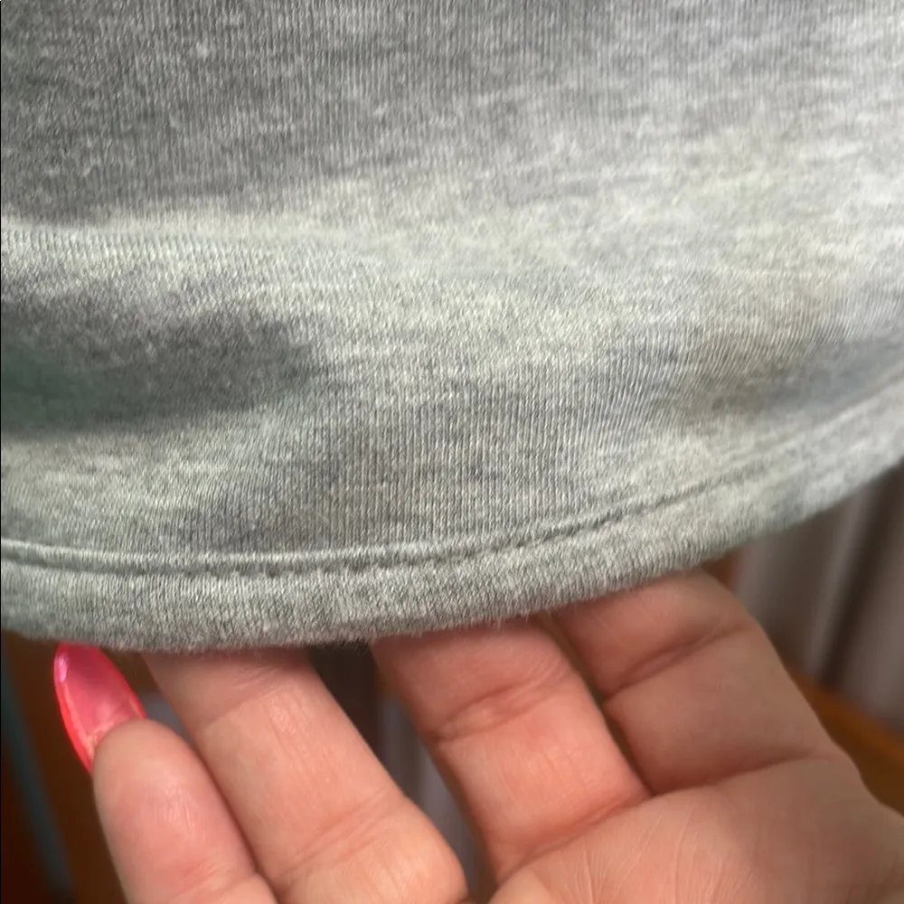 Cupio Gray Fitted Short Sleeve T-Shirt - Image 4