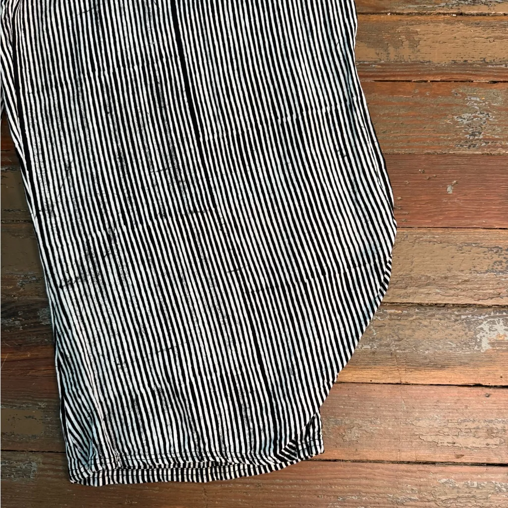 Lyng Black and White Pants and Shirt Bohemian Lagenlook Set ~ Sz M/L 🧡🍄 - Image 7