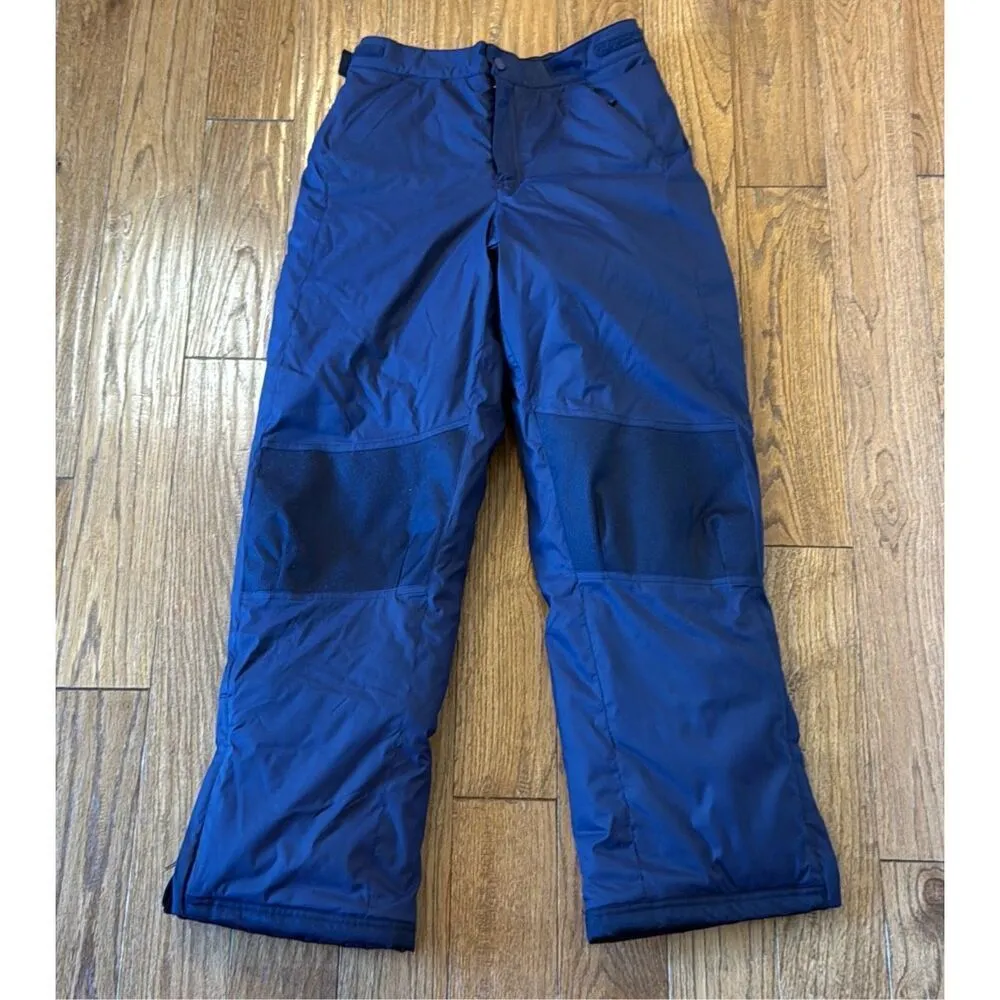 L.L. Bean navy insulated snowpants size small - Image 2