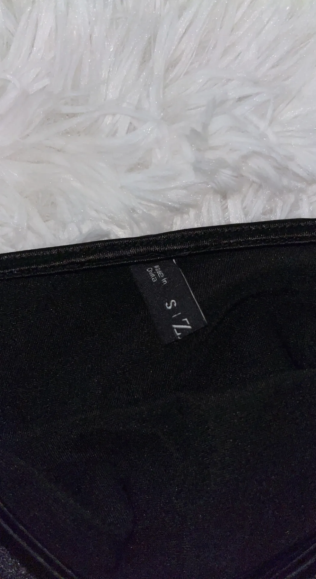 Black Silk Homecoming Dress - Image 5