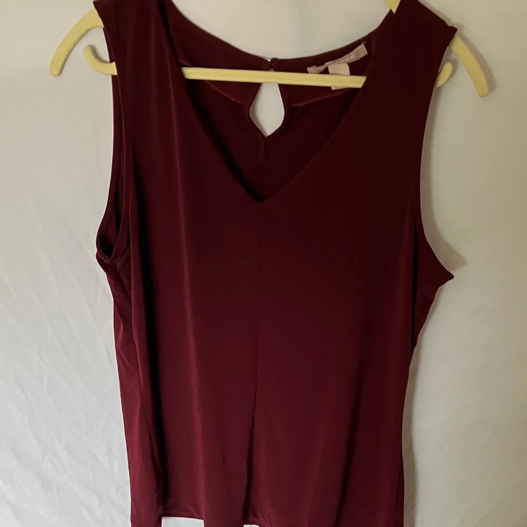 Banana Republic: Maroon Tank Top- M - Image 11