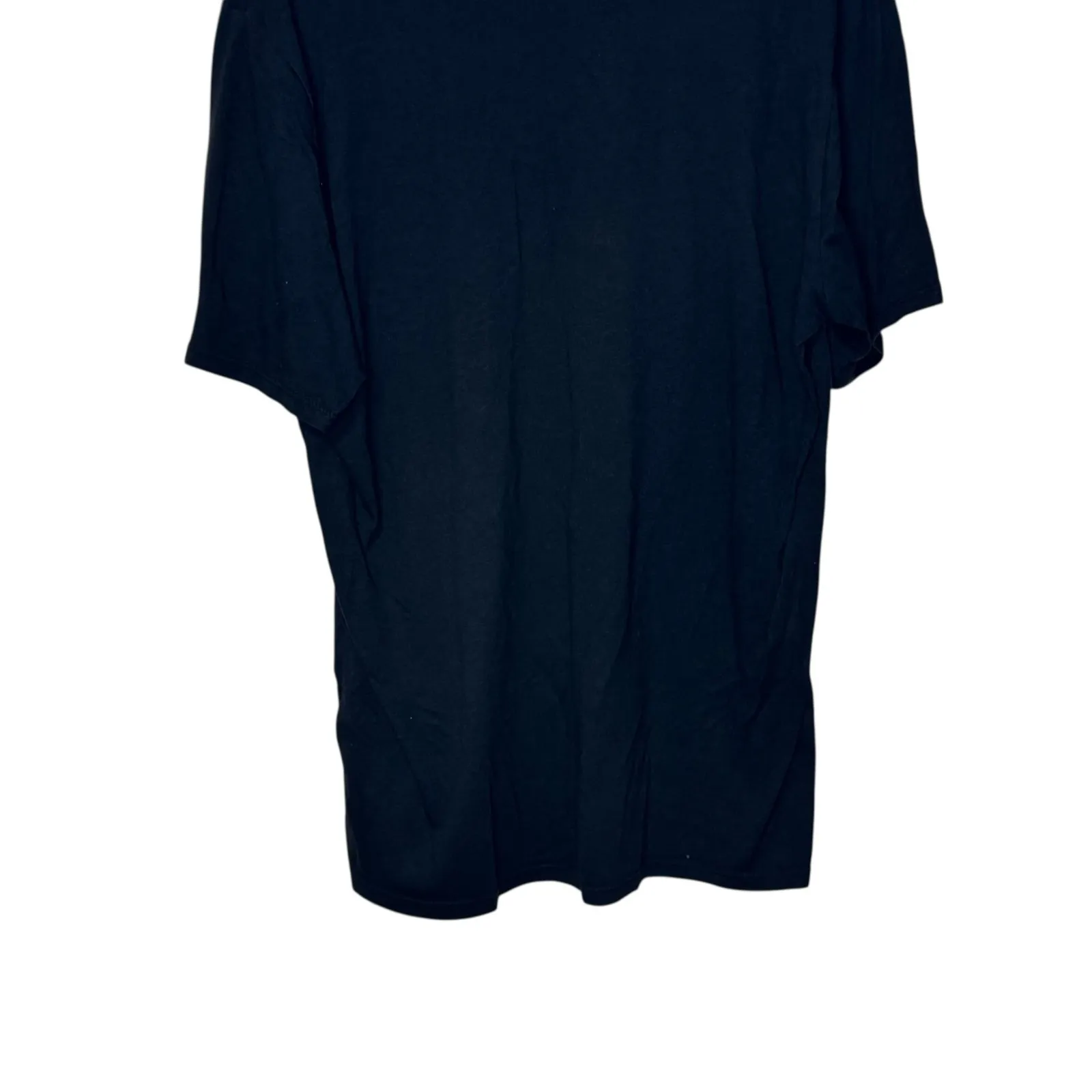 Nike Mens T-Shirt Swoosh Logo Athletic Cut Short Sleeve Pullover Black Large - Image 9