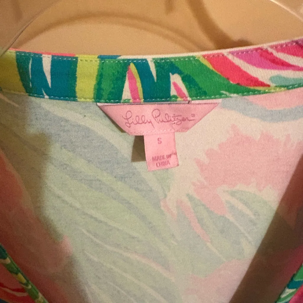 Lilly Pulitzer Emilia Wrap Dress in Paradise Bound Serene Blue - Image 3