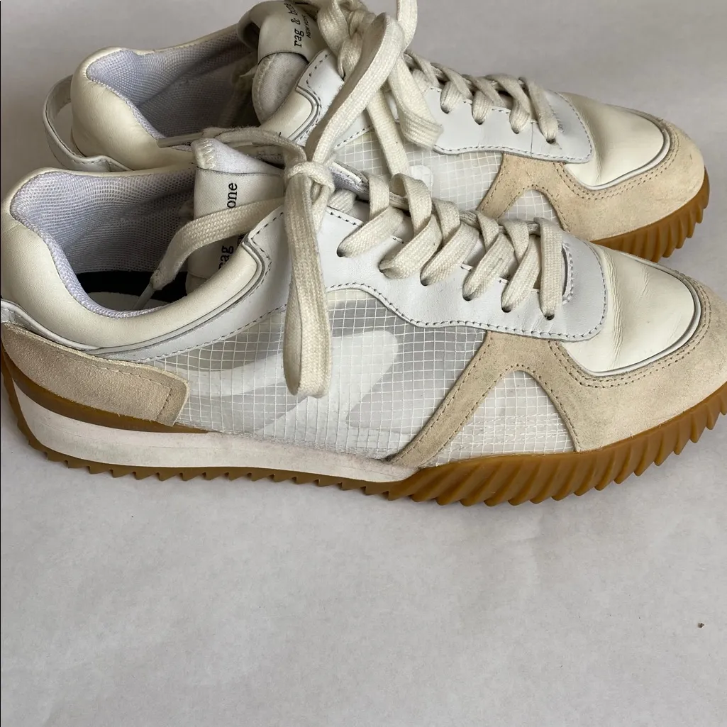 Rag & Bone Retro Runner II low suede sneakers - Image 3