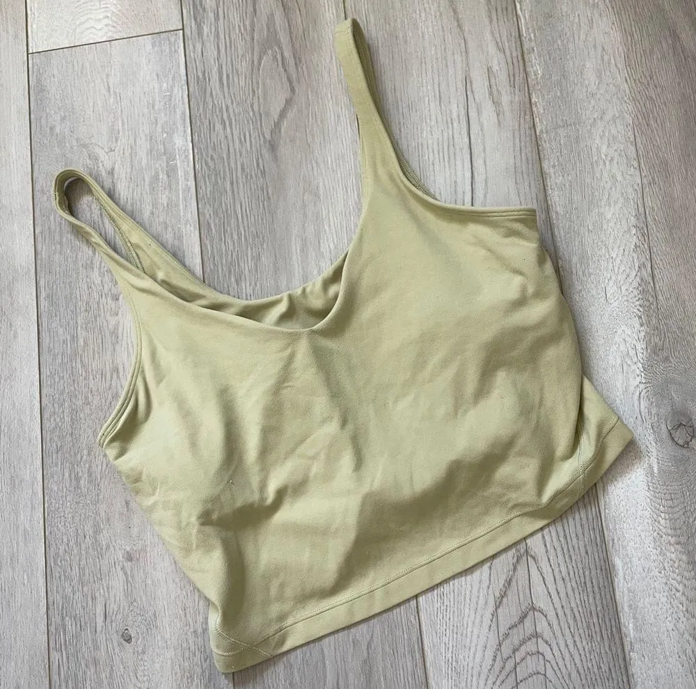 Lululemon Align Tank Top Green (Size 12) workout athleisure gym stretch comfy - Image 3