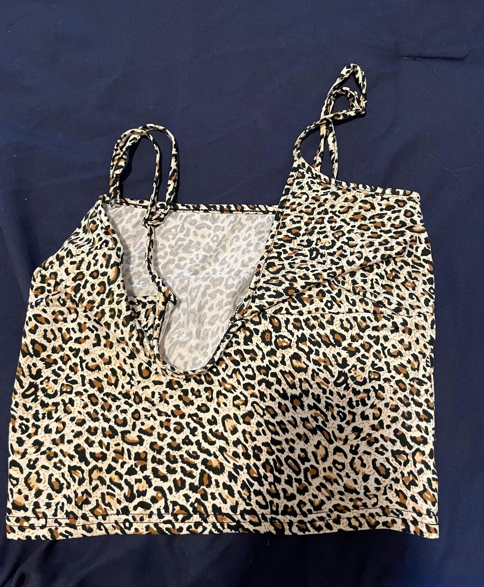 SheIn Cheetah Print Tank Top - Image 2