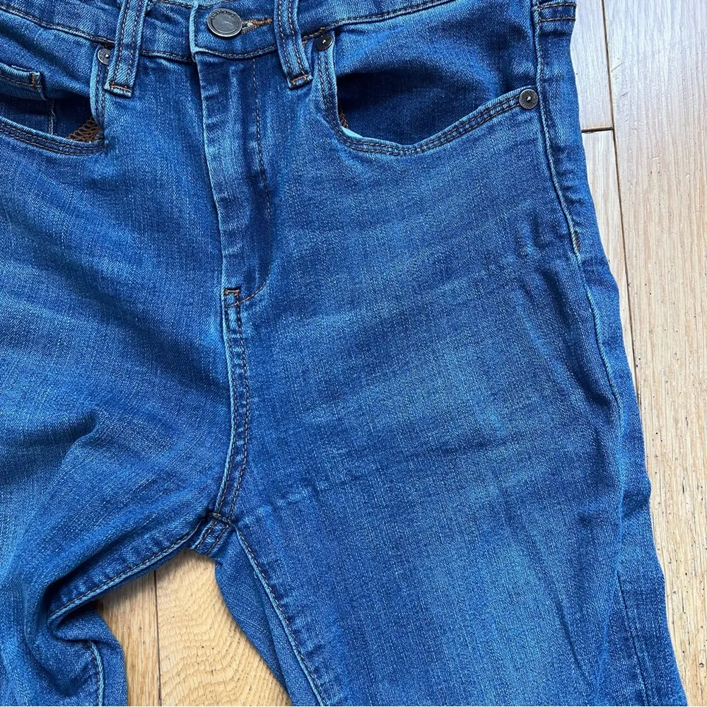 Blank NYC The Great Jones High-Rise Skinny Distressed Fitted Denim Jeans Size 27 - Image 7