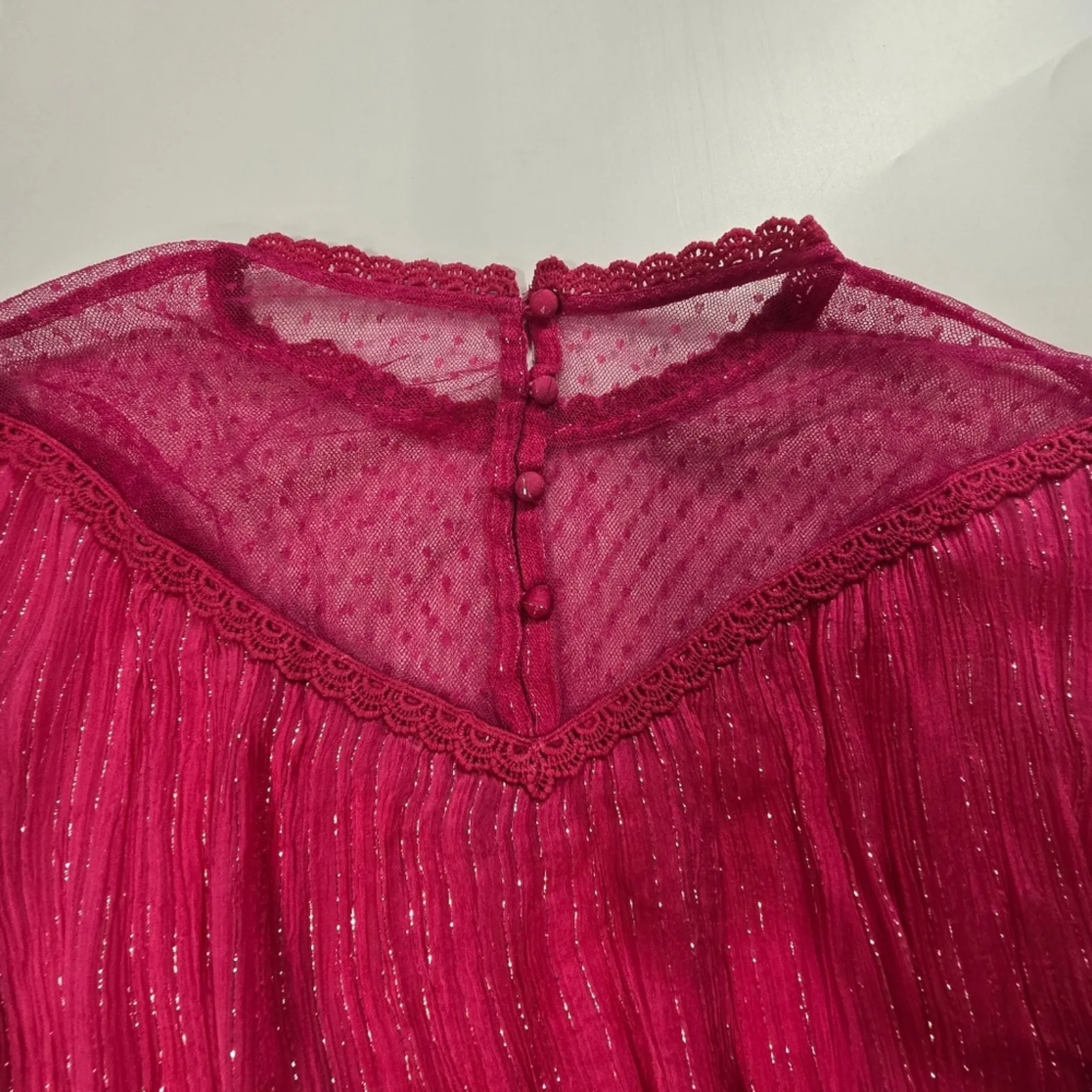 Tularosa Ophelia Top in Raspberry Large - Image 10